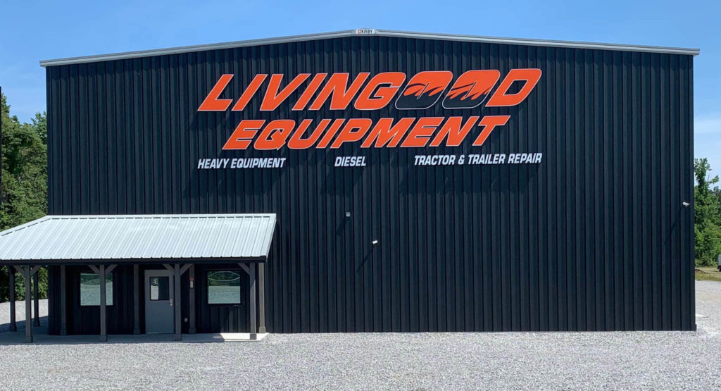 Livingood Equipment diesel repair shop for heavy equipment and tractor and trailer repair